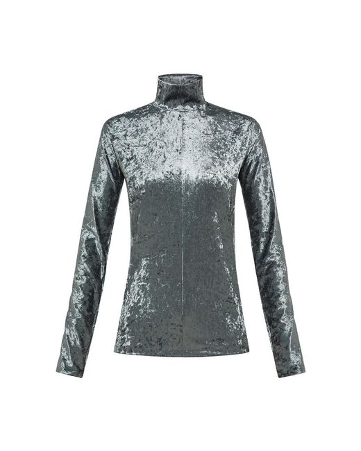 Forte_forte Blue Long Sleeve Tops