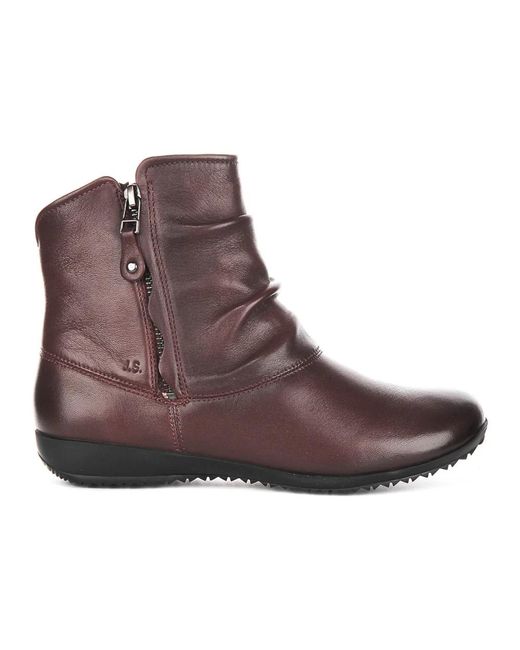 Josef Seibel Brown Ankle Boots