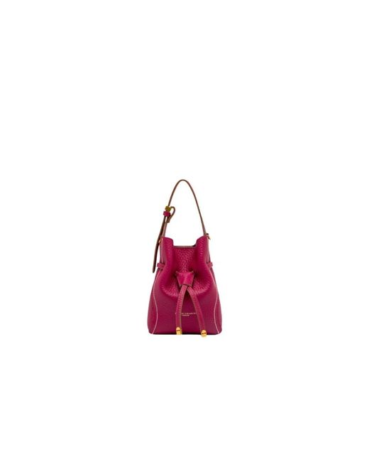 Gianni Chiarini Red Bucket Bags