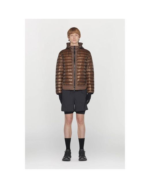 Add Geschlechtsneutrale Jacke Aus Ultraleichtem Nylon, Gefüttert Mit Entendaunen in Brown für Herren