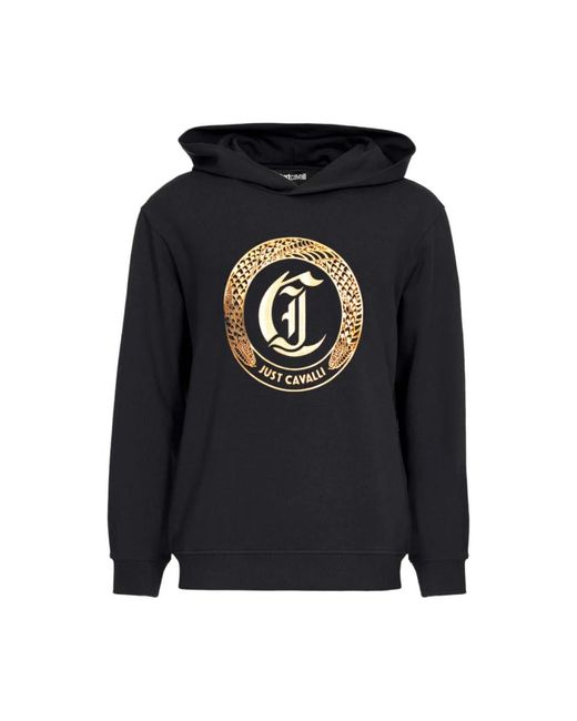 Hoodies Just Cavalli de hombre de color Blue
