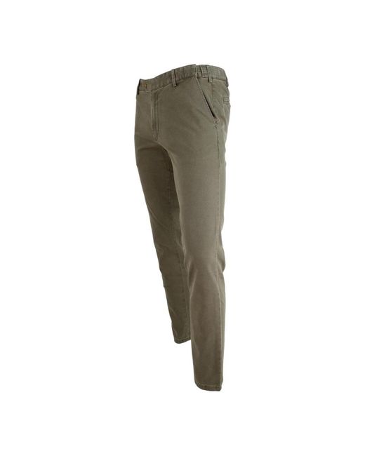 Meyer Gray Slim-Fit Trousers for men