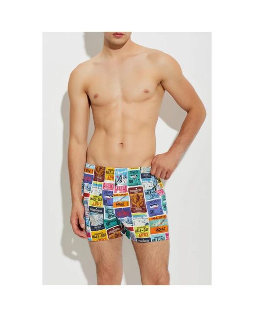 Bottoms DSquared² de hombre de color Blue