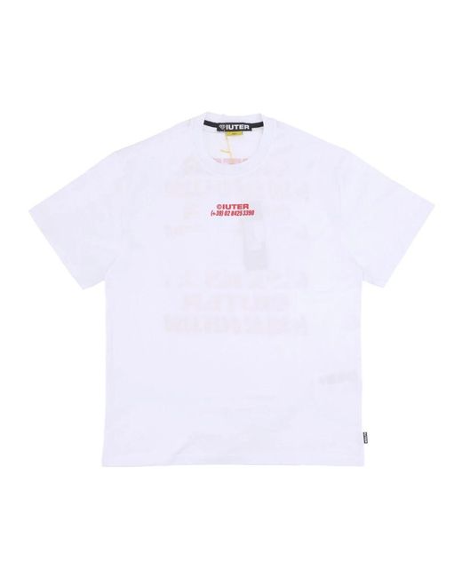 Iuter White T-Shirts for men