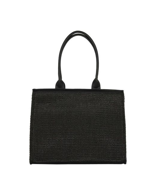 Tote Bags MSGM de color Black