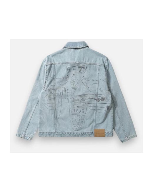 Denim Jackets Edmmond Studios de hombre de color Blue