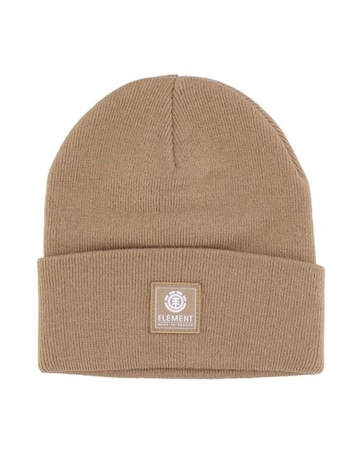 Element Dämmerung Beanie Mütze Khaki in Natural für Herren