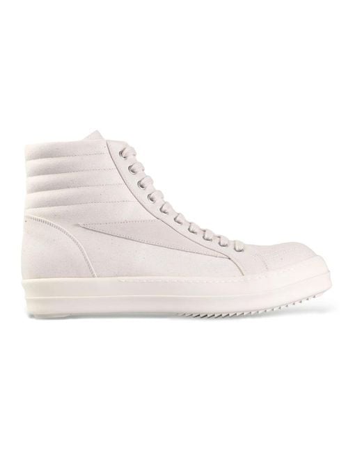 Rick Owens Natural Lace-Up Boots for men