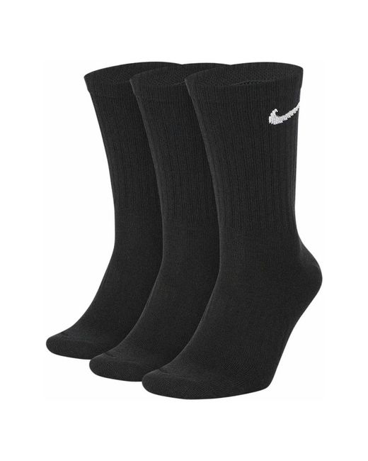 Nike Essential Crew Sokken in het Black voor heren
