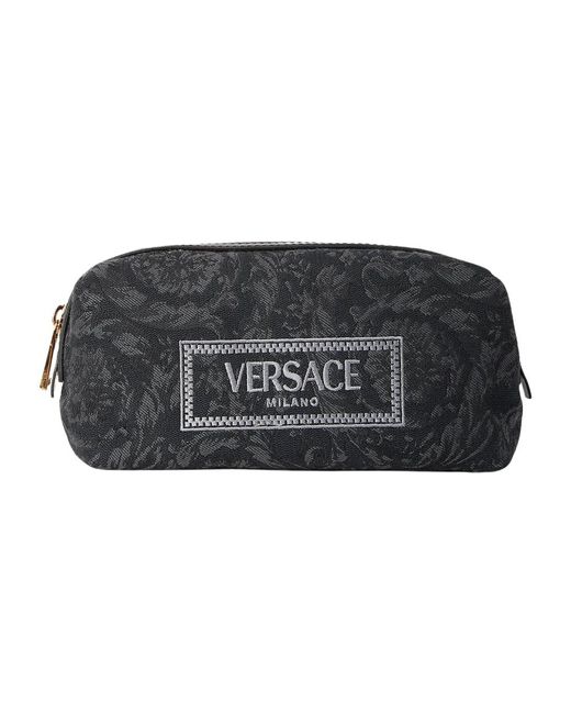 Toilet bags di Versace in Black