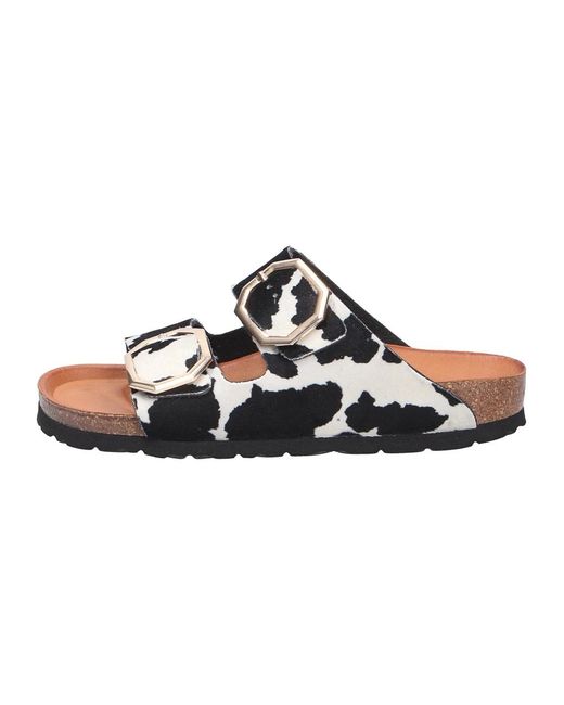 Rohde Black Pantolette Alba
