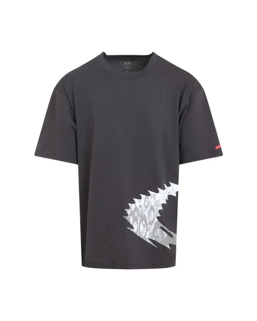 Oakley New Retro Tee Static 3.0 in het Black voor heren