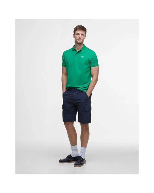 Barbour Blue Casual Shorts for men