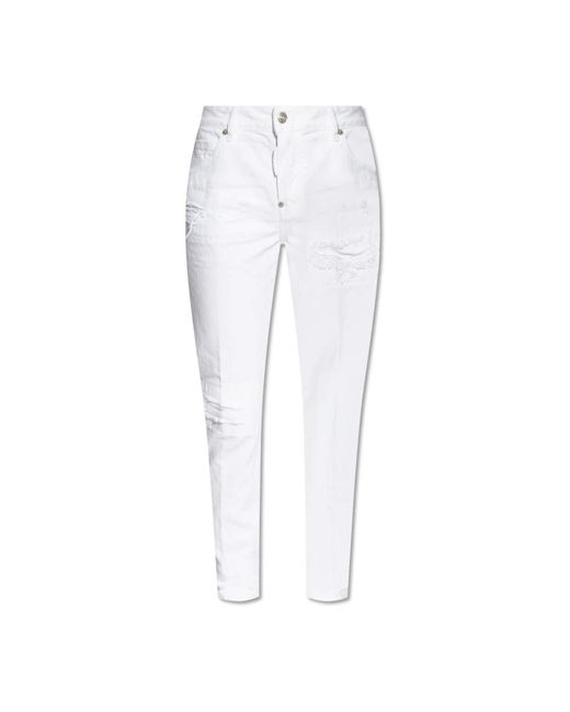 Cool girl jeans DSquared² de color White