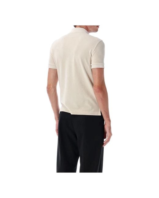 Tom Ford Frottee Polo in Natural für Herren