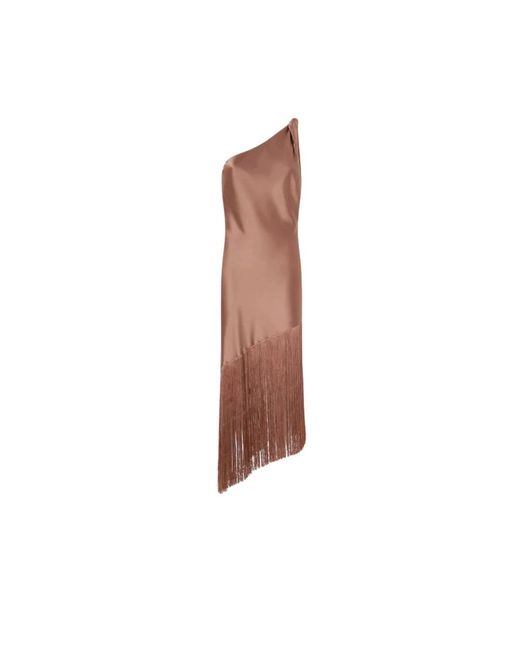 Pinko Brown Party Dresses
