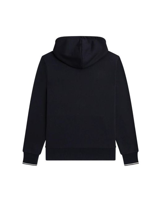 Fred Perry Blue Hoodies for men