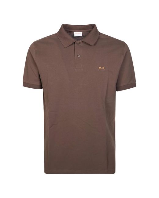 Sun 68 Brown Polo Shirts for men