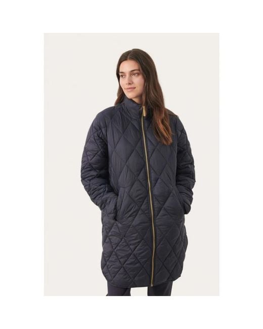 Parkas Part Two de color Blue