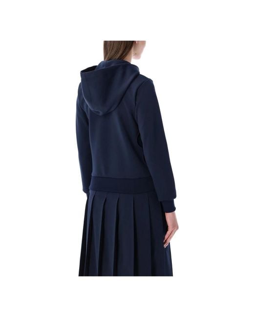 Comme des Garçons Blue Zip-Throughs