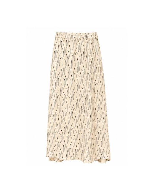 Bruuns Bazaar Natural Midi Skirts