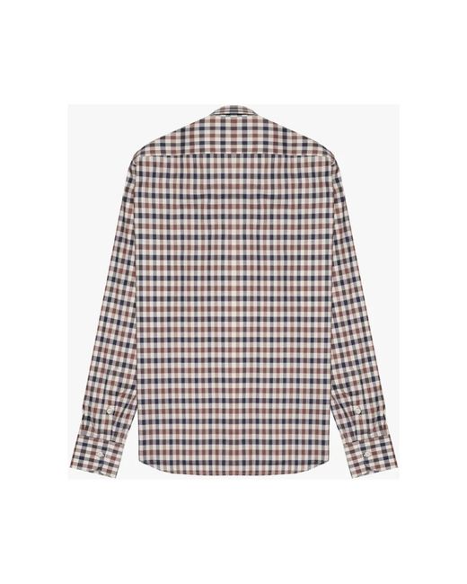 Aquascutum Gray Casual Shirts for men