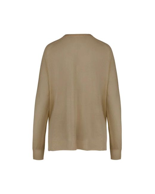Bomboogie Natural Round-Neck Knitwear