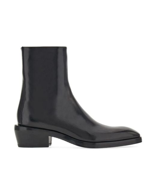 Ferragamo Black Chelsea Boots for men