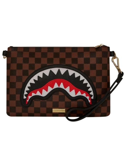 Clutches Sprayground de color Brown