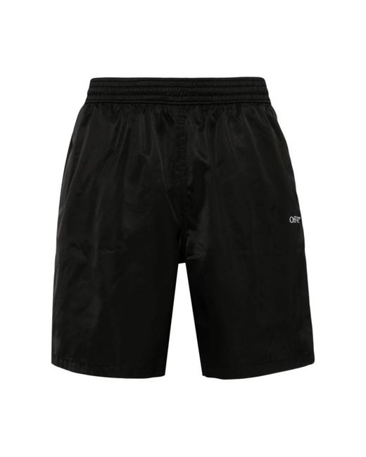 Off-White c/o Virgil Abloh Black Casual Shorts for men