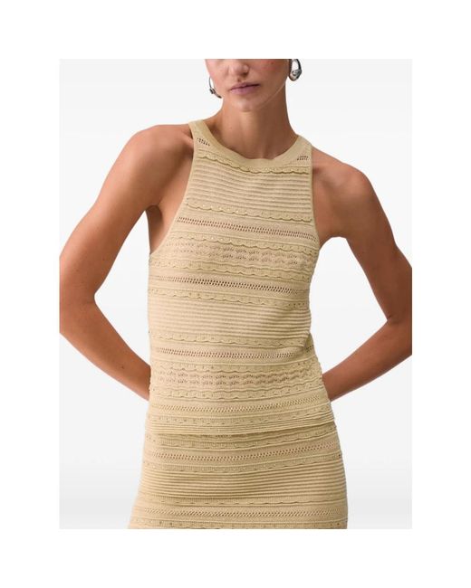 Liu Jo Yellow Round-Neck Knitwear