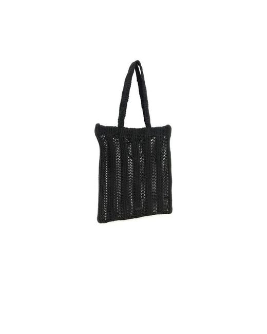 Pinko Black Shopping Bags