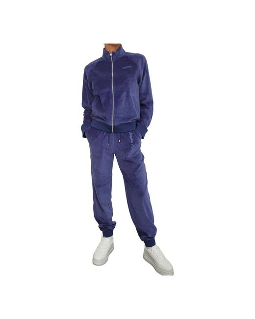 Zip-Throughs EA7 en coloris Blue