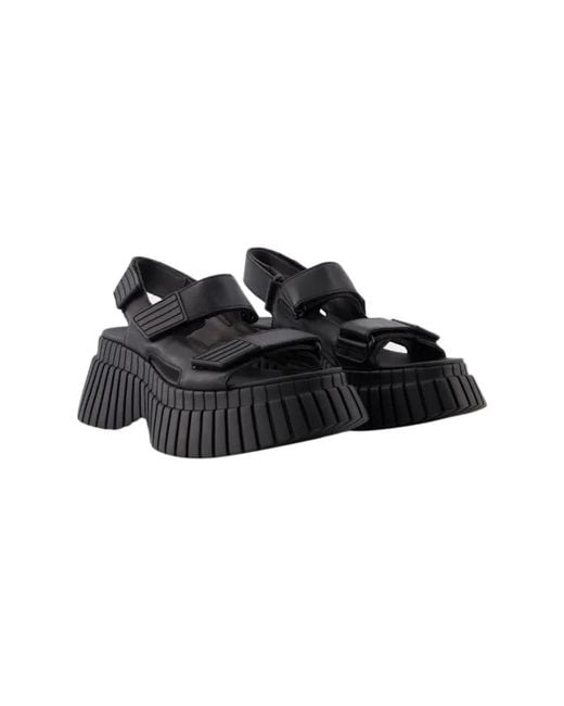 Camper Blue Wedges