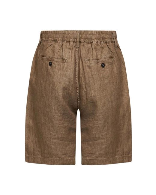 Mc2 Saint Barth Natural Casual Shorts for men