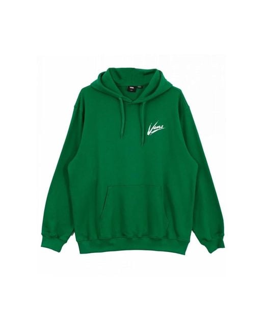 Vans Sweater Brush Script Loose Ft in het Green voor heren