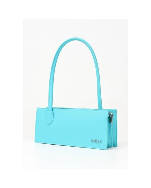 Gaelle Paris Blue Shoulder Bags