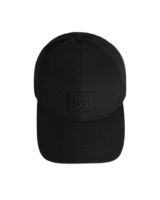 Dolce & Gabbana Black Caps for men