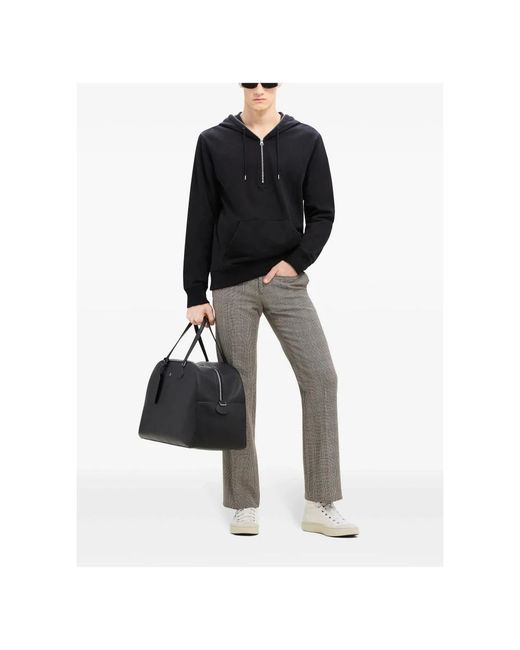 Courreges Black Hoodies for men