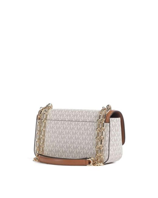 Michael Kors Natural Shoulder Bags