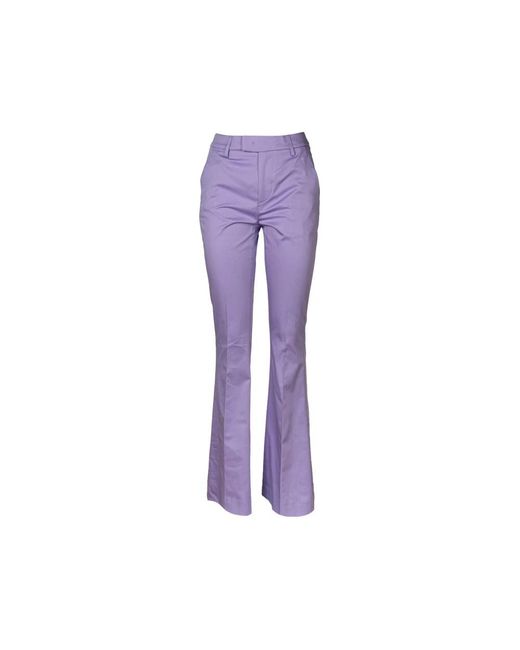 Dondup Purple Wide Trousers
