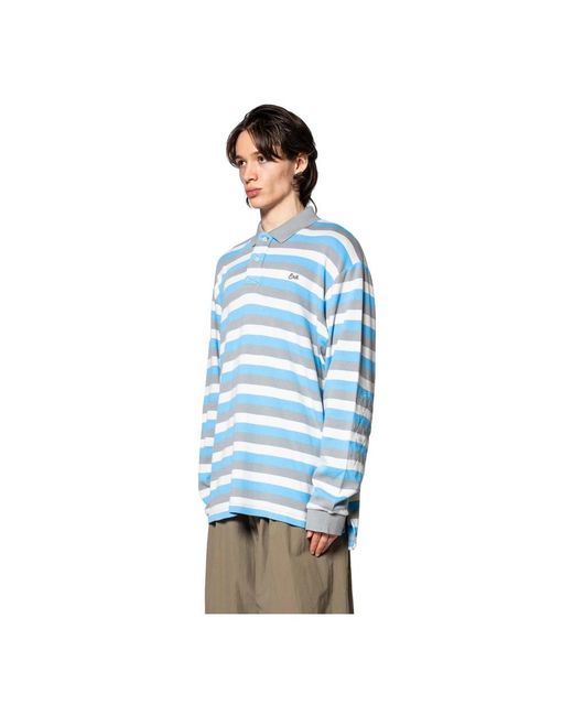 ERL Blue Polo Shirts for men