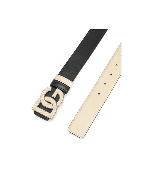 Dolce & Gabbana Black Belts for men