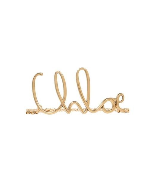 Chloé Metallic Belts