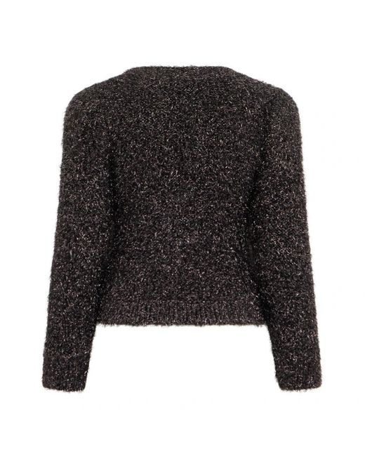 Alberta Ferretti Black Round-Neck Knitwear