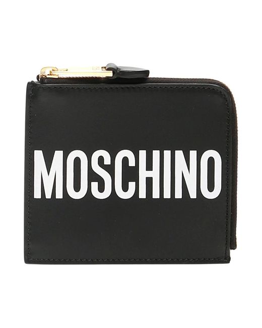 Moschino Black Wallets & Cardholders