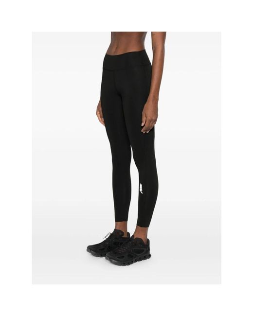 Autry Logo-Print Leggings in het Black