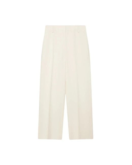 Unity Original White Cropped Trousers