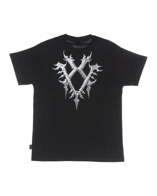Propaganda Schwarzes Blessend Tee Mit Schlangenprint in Black für Herren