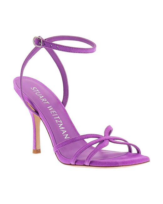 Stuart Weitzman Purple Sandals